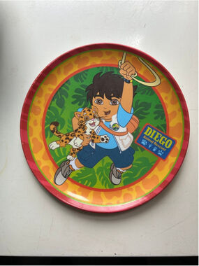 2007 Go Diego Go Melamine Plate